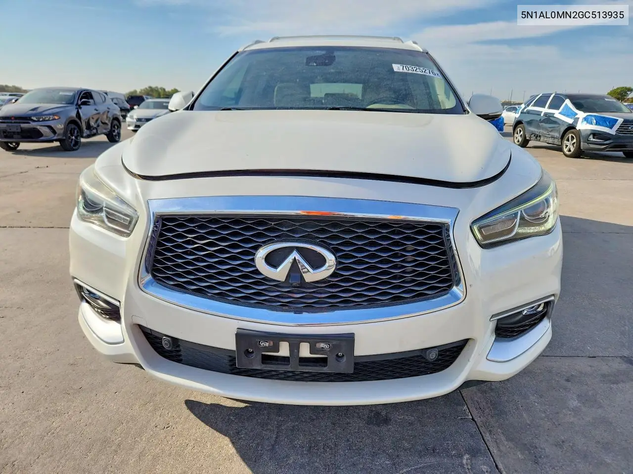 2016 INFINITI QX60 VIN 5N1AL0MN2GC513935 — фото 5
