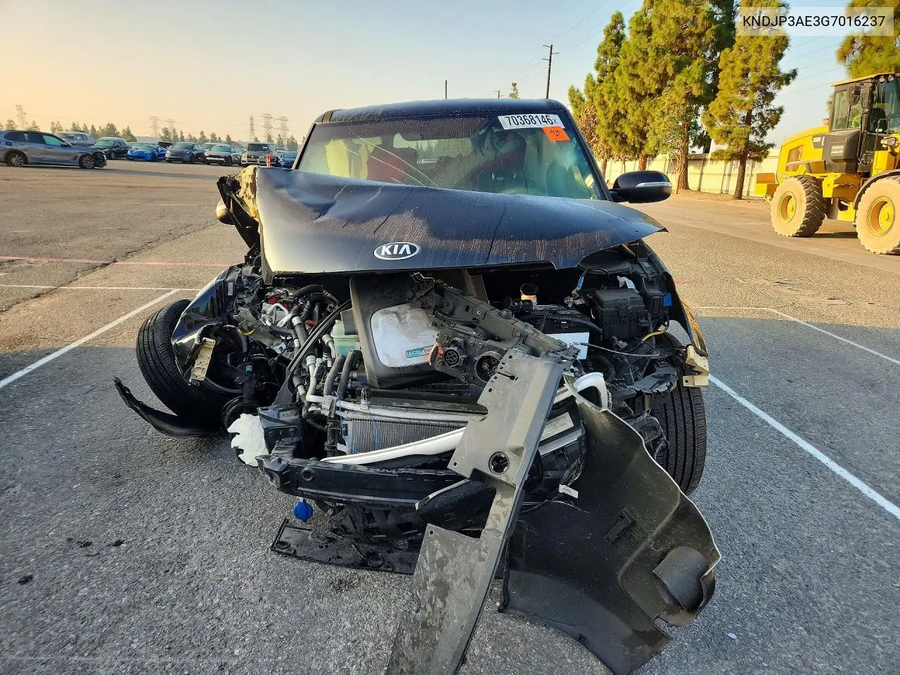 2016 KIA SOUL EV VIN KNDJP3AE3G7016237 — фото 5