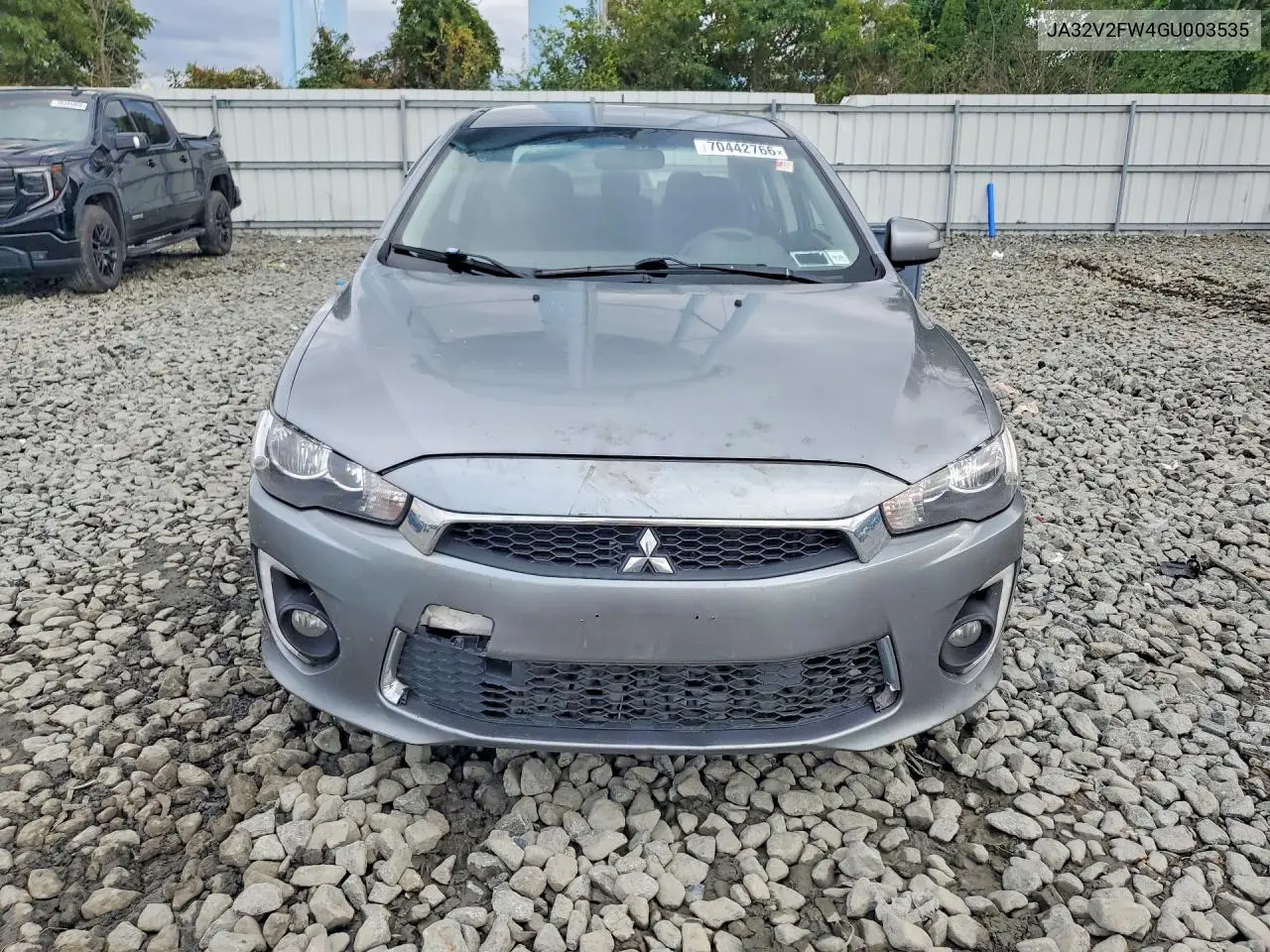 2016 MITSUBISHI LANCER VIN JA32V2FW4GU003535 — фото 5