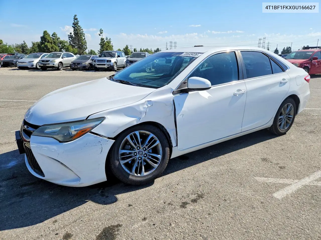 TOYOTA CAMRY 2016, VIN 4T1BF1FKXGU166627