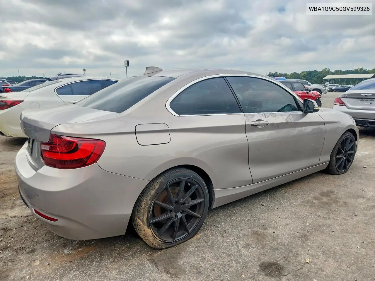 2016 BMW 2ER VIN WBA1G9C50GV599326 — фото 3