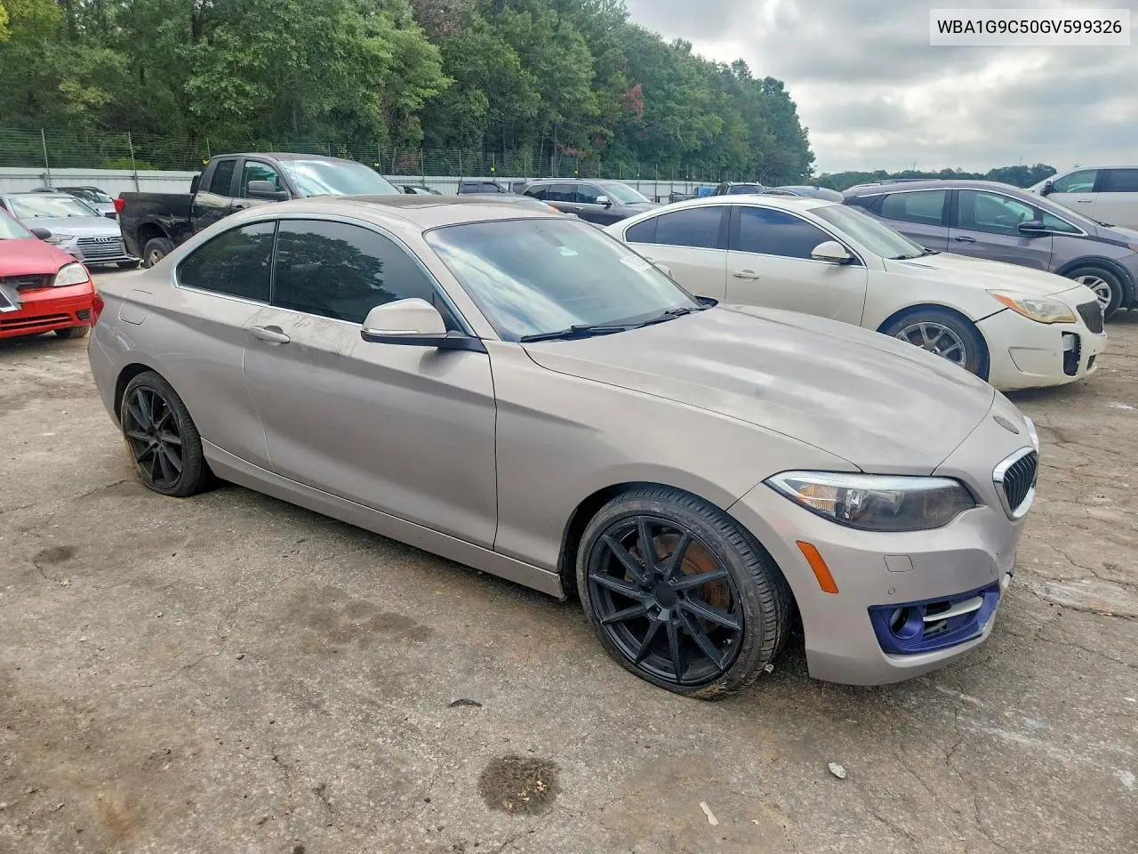 2016 BMW 2ER VIN WBA1G9C50GV599326 — фото 4