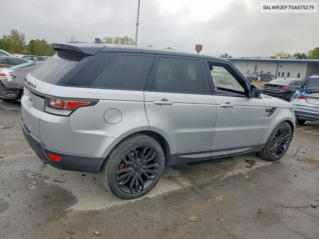 2016 LAND ROVER RANGE ROVER SPORT VIN SALWR2EF7GA575279 — фото 3