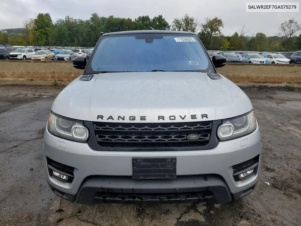 2016 LAND ROVER RANGE ROVER SPORT VIN SALWR2EF7GA575279 — фото 5