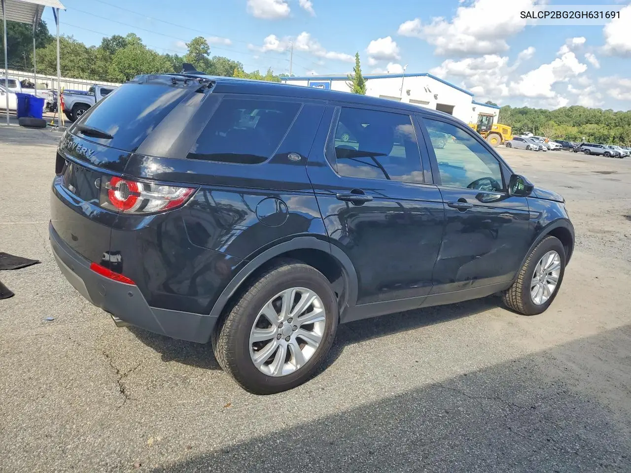 2016 LAND ROVER DISCOVERY SPORT VIN SALCP2BG2GH631691 — фото 3