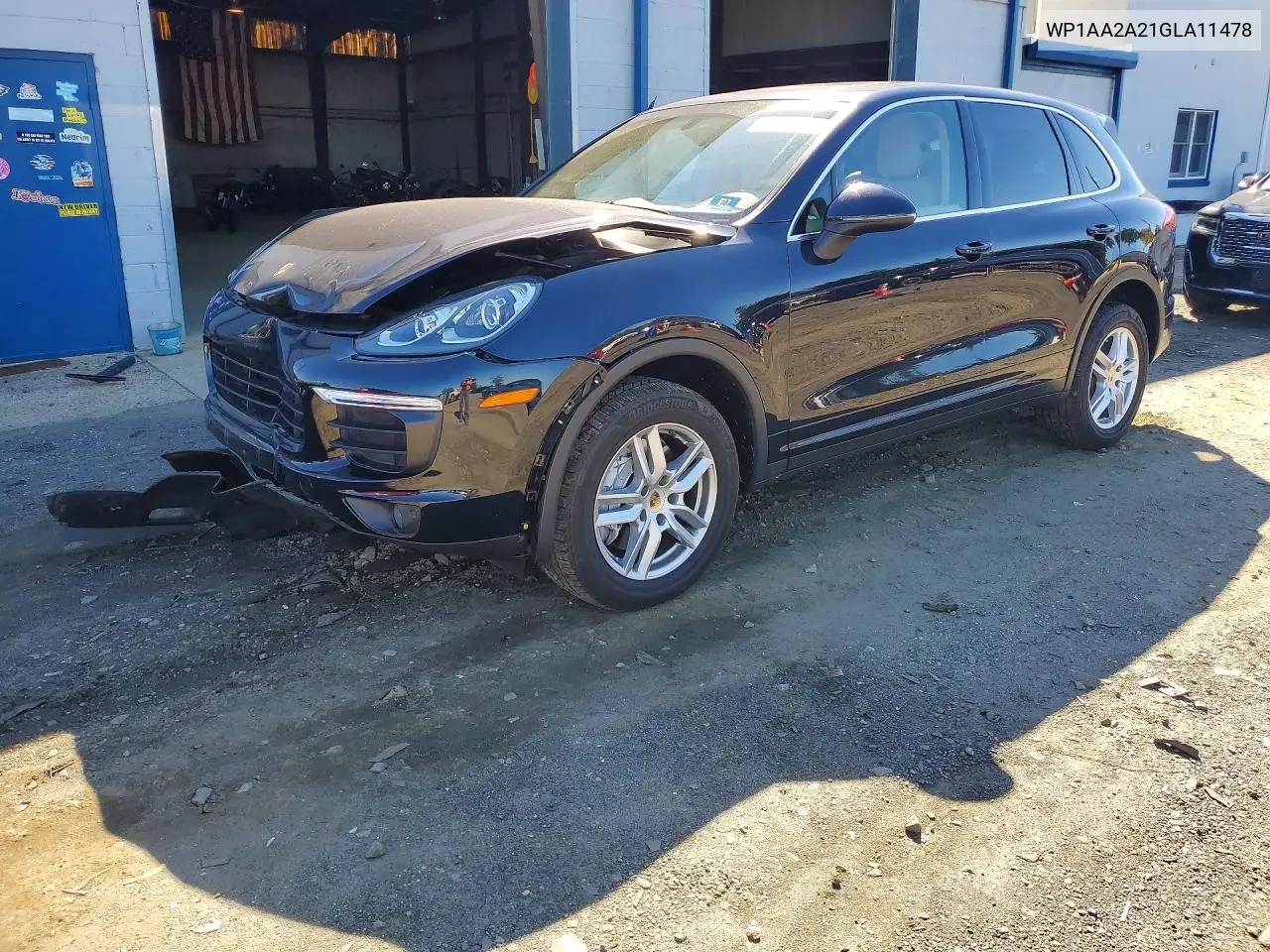 PORSCHE CAYENNE 2016, VIN WP1AA2A21GLA11478