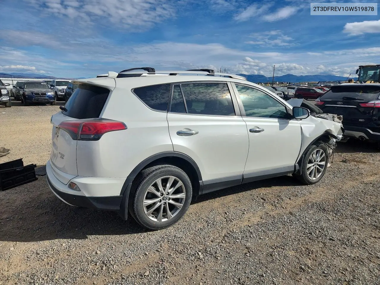 2016 TOYOTA RAV 4 VIN 2T3DFREV1GW519878 — фото 2
