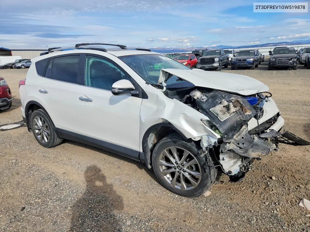 2016 TOYOTA RAV 4 VIN 2T3DFREV1GW519878 — фото 3
