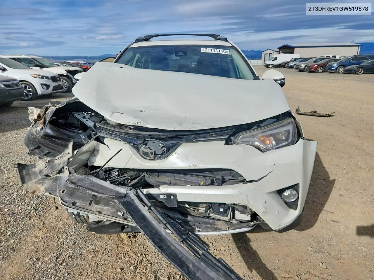 2016 TOYOTA RAV 4 VIN 2T3DFREV1GW519878 — фото 4