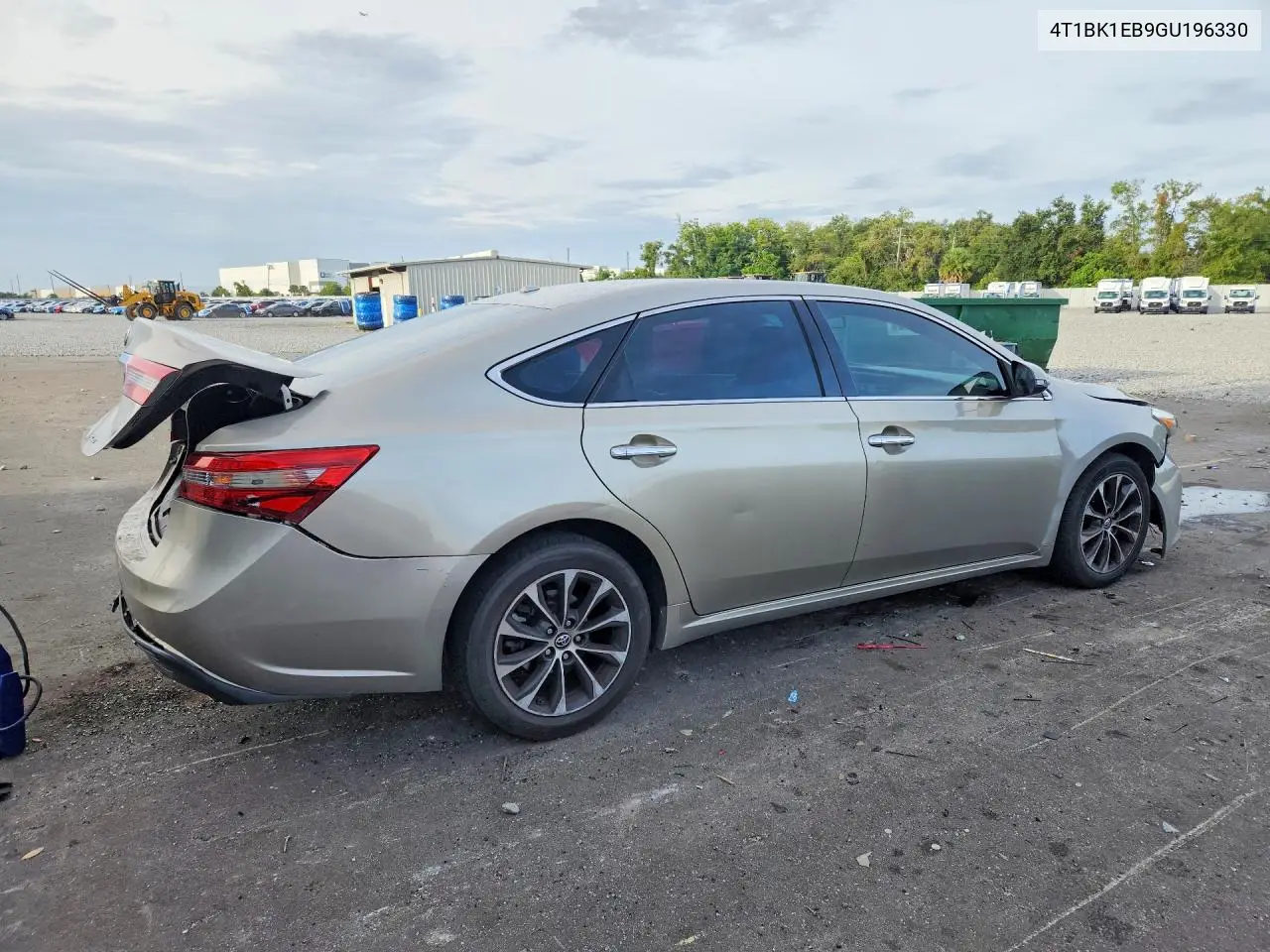 2016 TOYOTA AVALON VIN 4T1BK1EB9GU196330 — фото 3