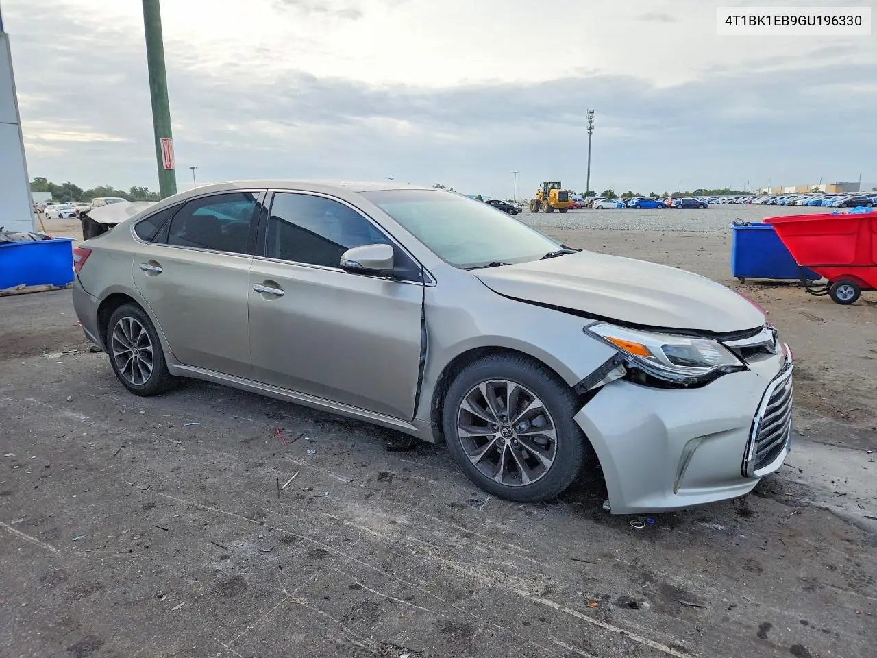 2016 TOYOTA AVALON VIN 4T1BK1EB9GU196330 — фото 4
