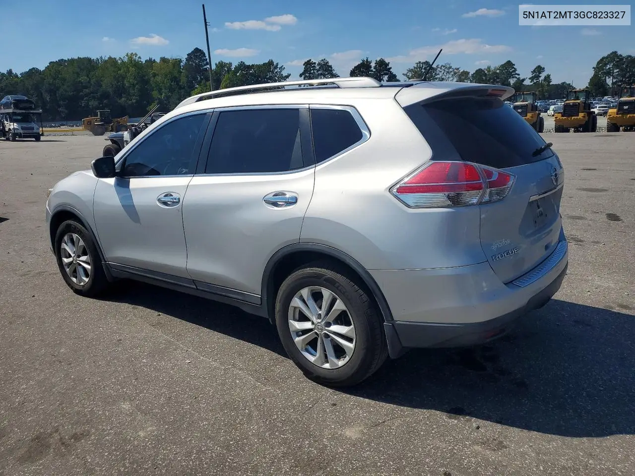 2016 NISSAN ROGUE VIN 5N1AT2MT3GC823327 — фото 2