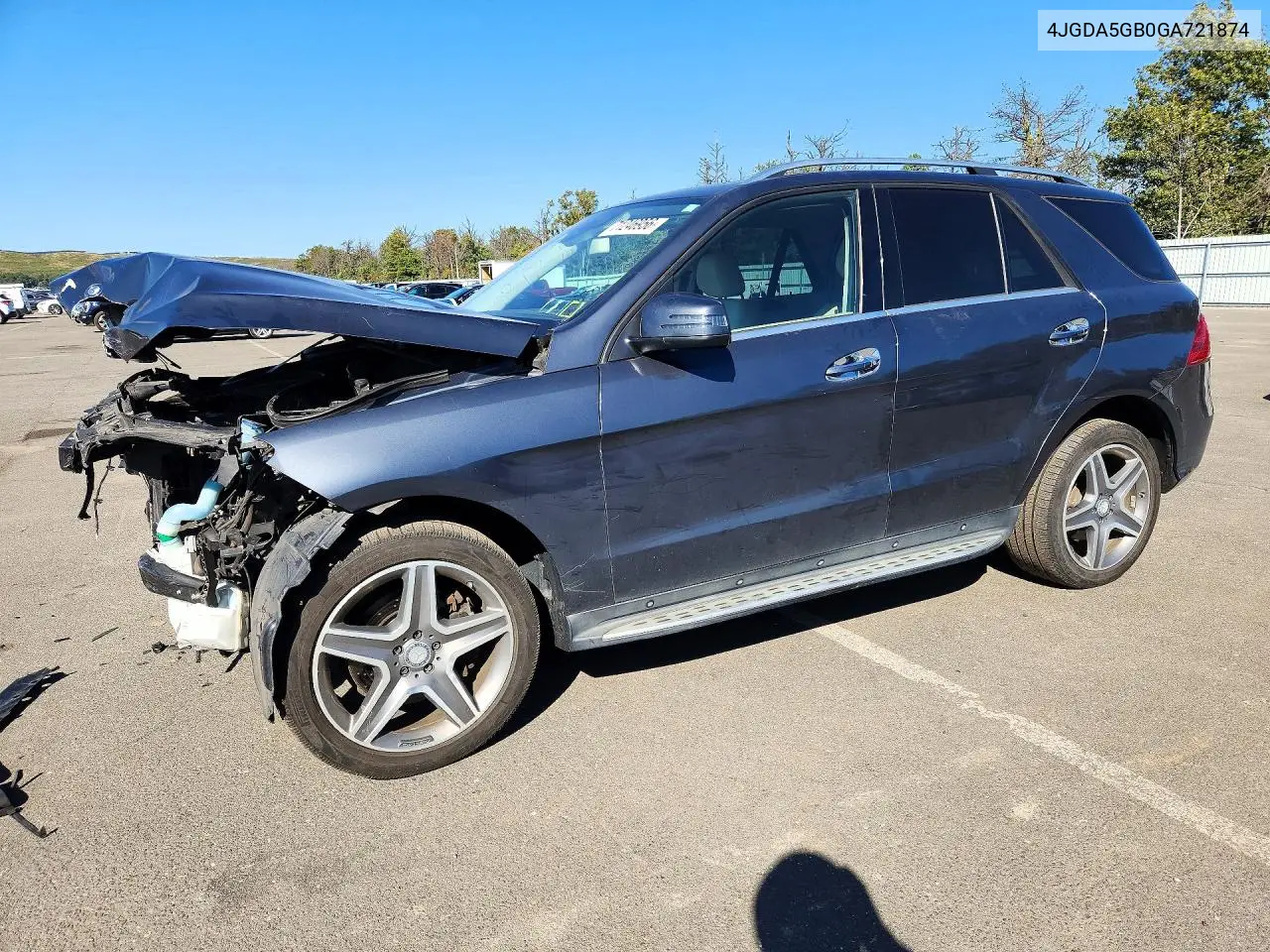 MERCEDES GLE 2016, VIN 4JGDA5GB0GA721874