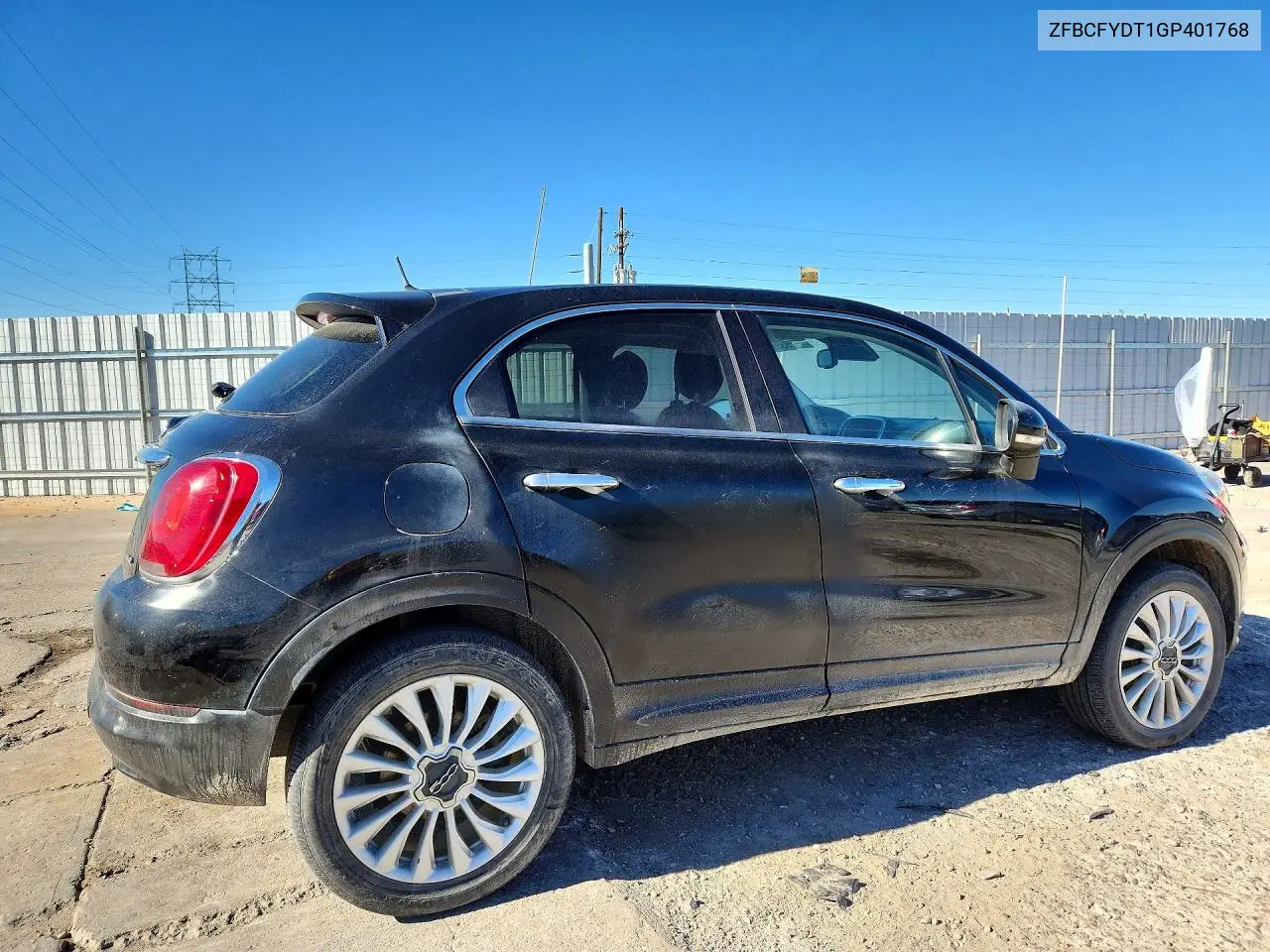 2016 FIAT 500X VIN ZFBCFYDT1GP401768 — фото 3