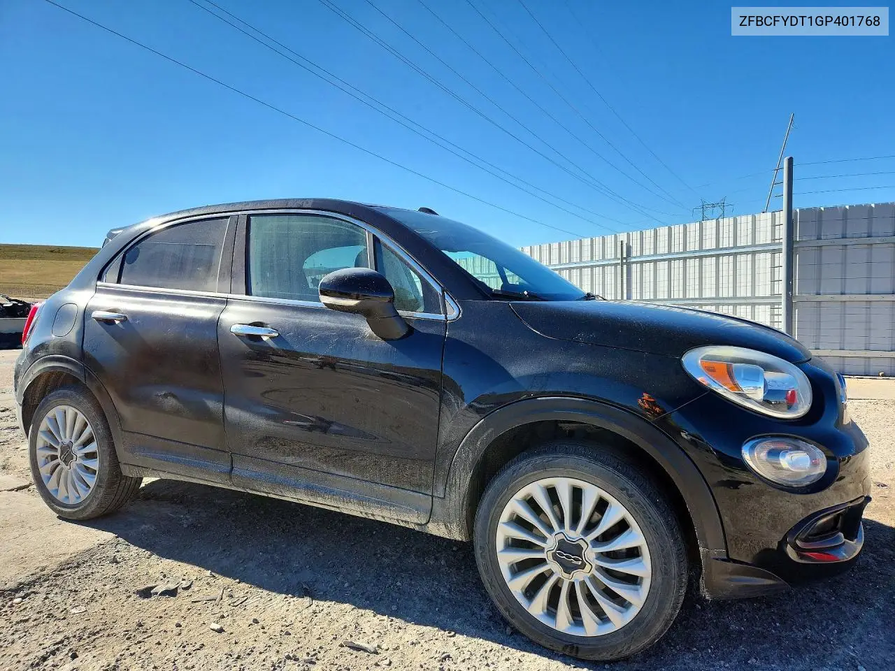 2016 FIAT 500X VIN ZFBCFYDT1GP401768 — фото 4