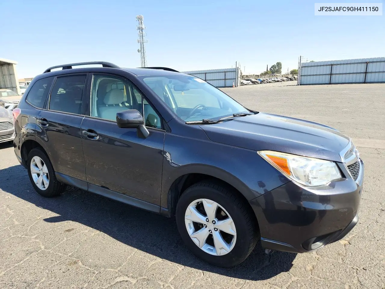 2016 SUBARU FORESTER VIN JF2SJAFC9GH411150 — фото 4