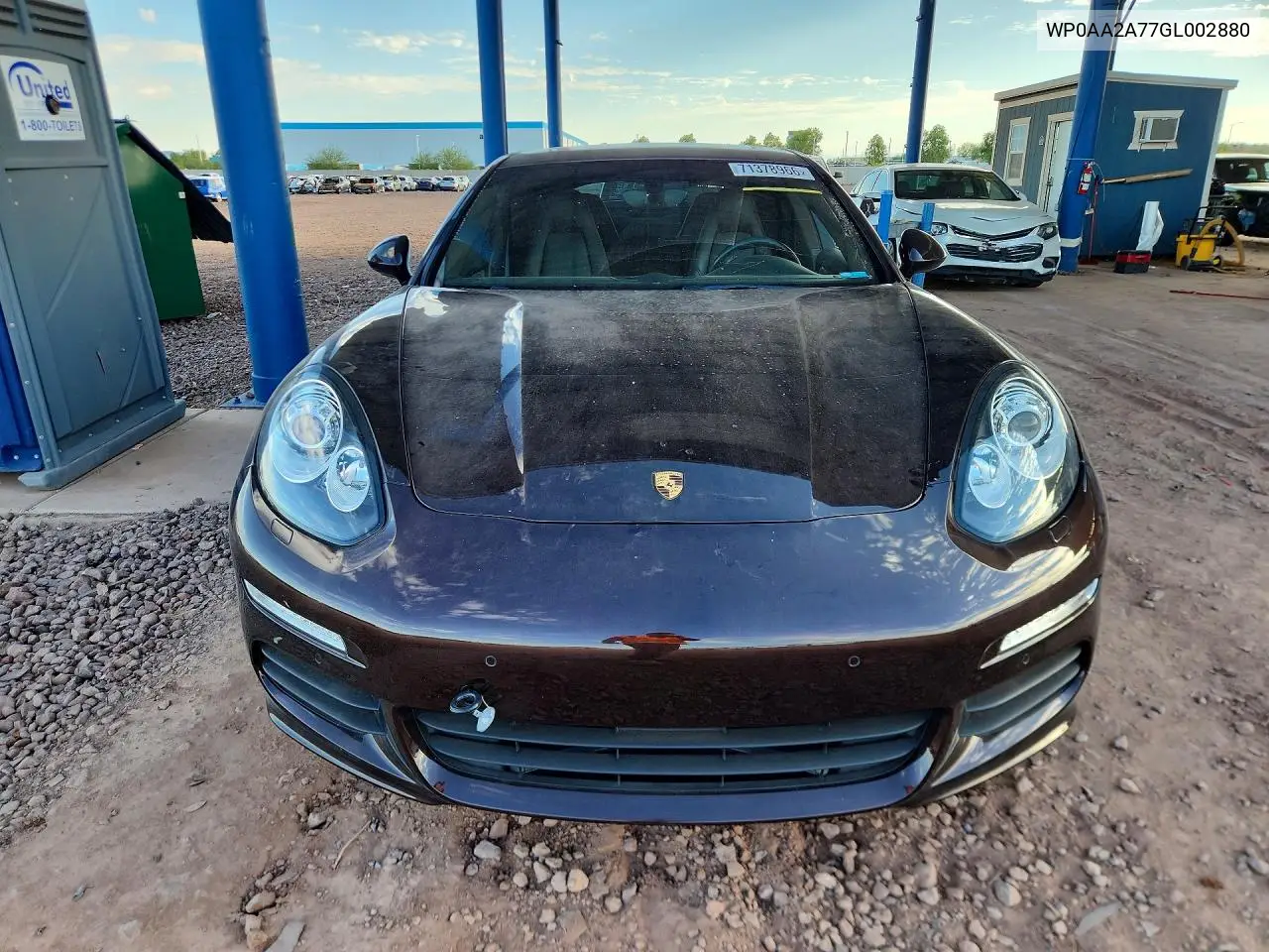 2016 PORSCHE PANAMERA VIN WP0AA2A77GL002880 — фото 5