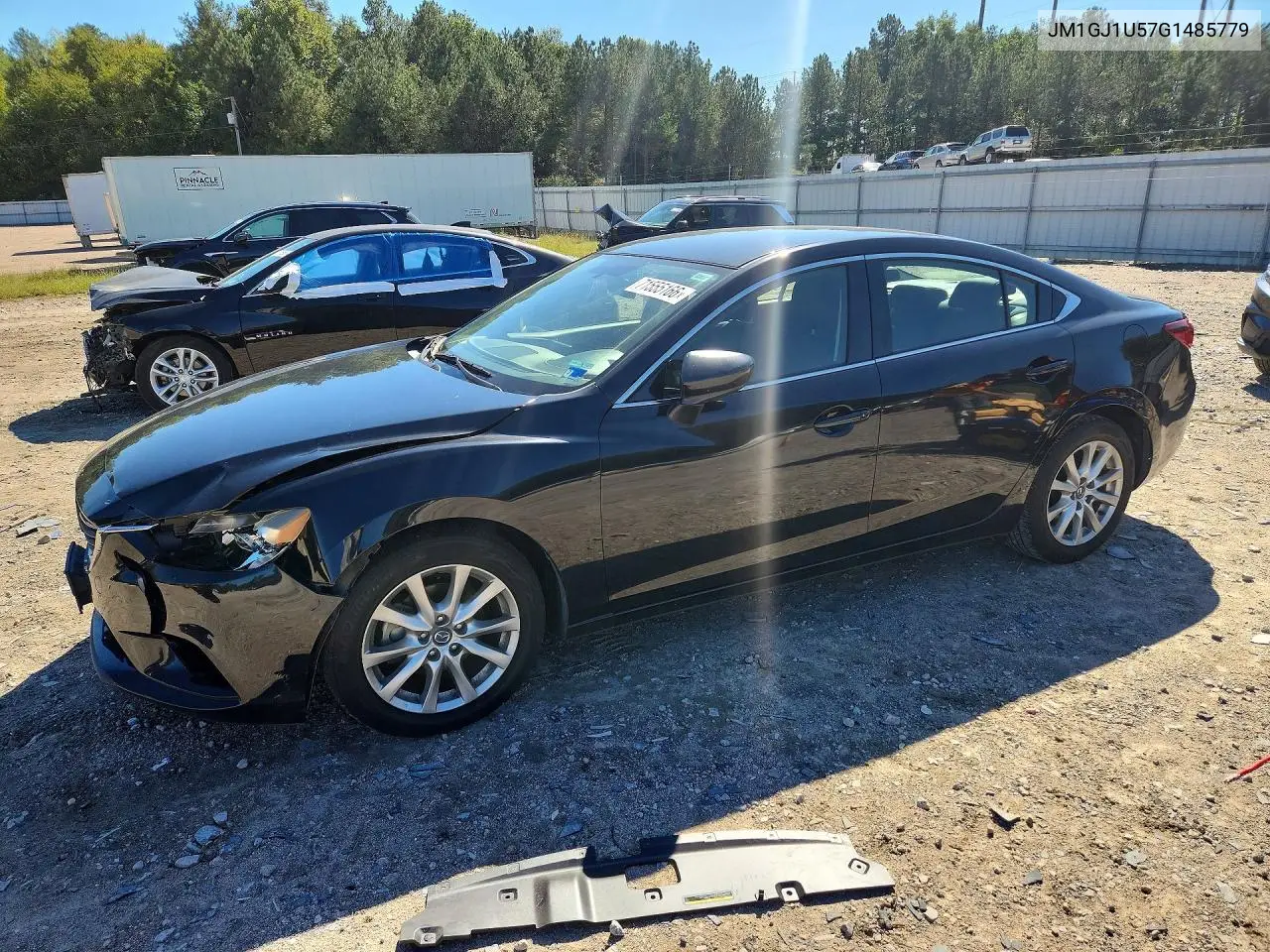 MAZDA 6 2016, VIN JM1GJ1U57G1485779
