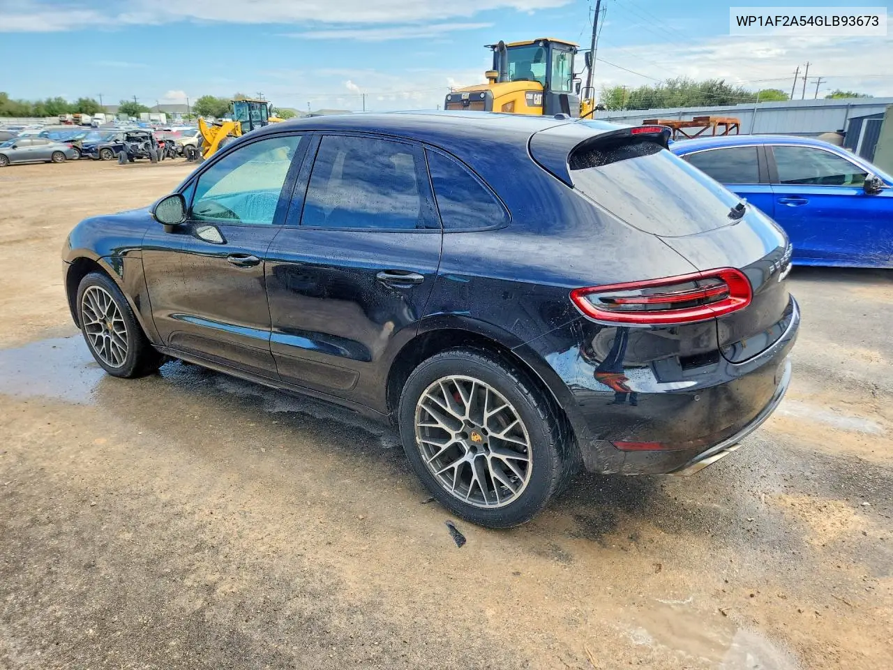 2016 PORSCHE MACAN VIN WP1AF2A54GLB93673 — фото 2