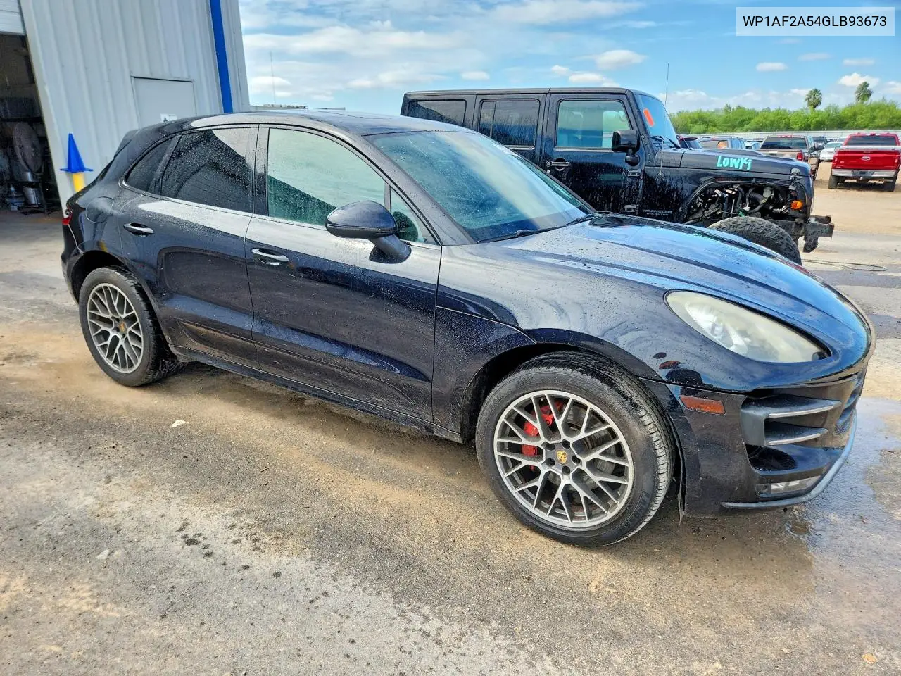 2016 PORSCHE MACAN VIN WP1AF2A54GLB93673 — фото 4