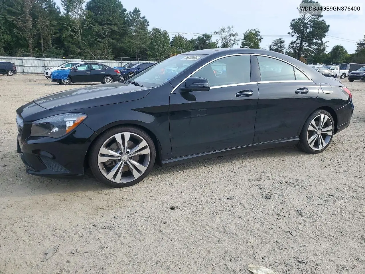 MERCEDES CLA-KLASSE 2016, VIN WDDSJ4GB9GN376400