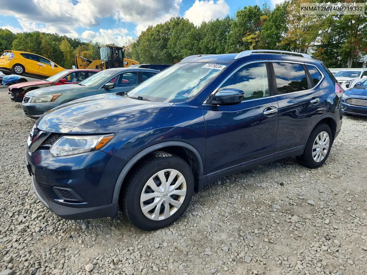 NISSAN ROGUE 2016, VIN KNMAT2MV4GP719332