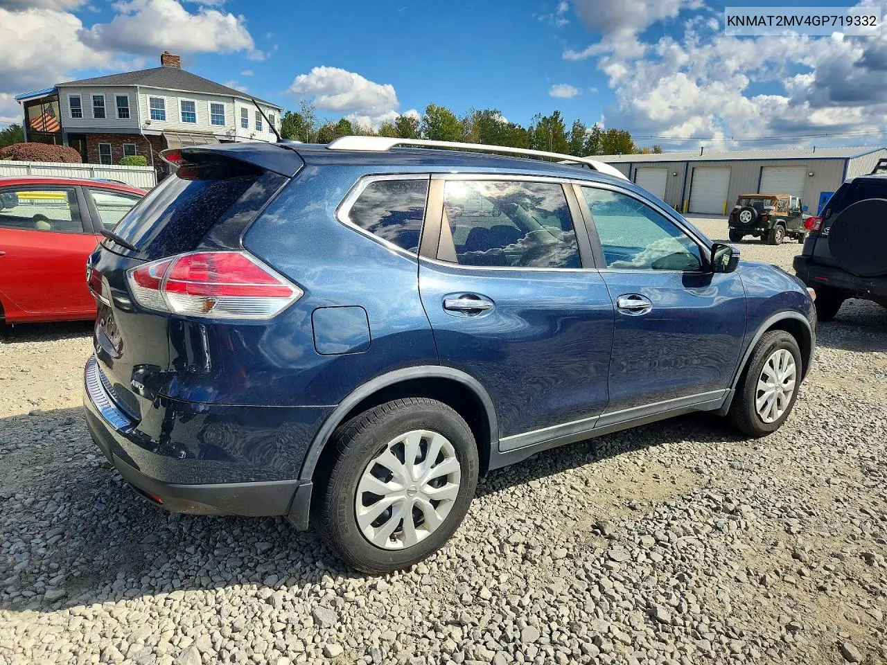 2016 NISSAN ROGUE VIN KNMAT2MV4GP719332 — фото 3