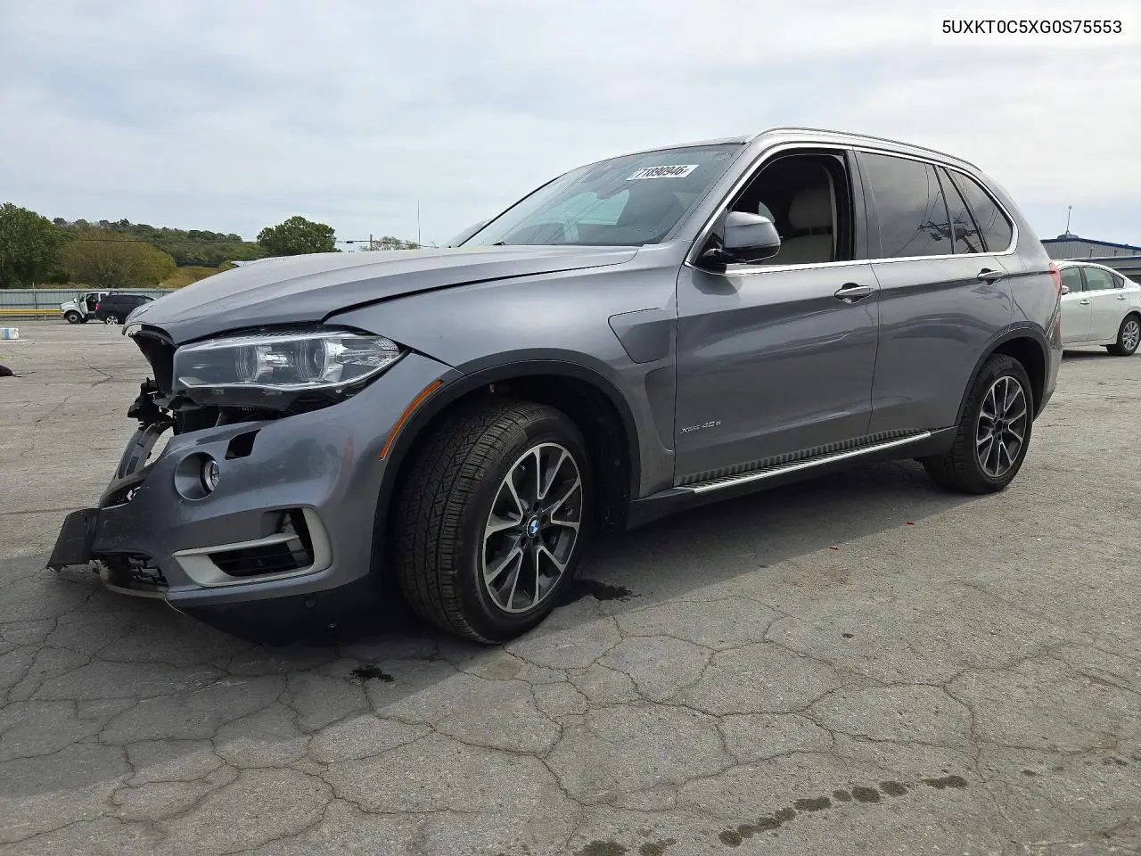 BMW X5 2016, VIN 5UXKT0C5XG0S75553