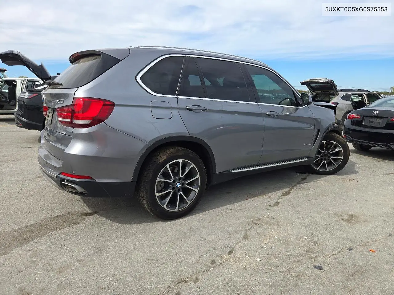 2016 BMW X5 VIN 5UXKT0C5XG0S75553 — фото 3