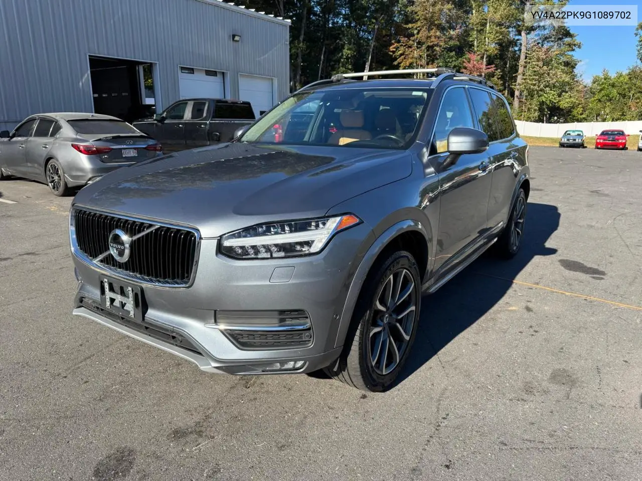 VOLVO XC90 2016, VIN YV4A22PK9G1089702