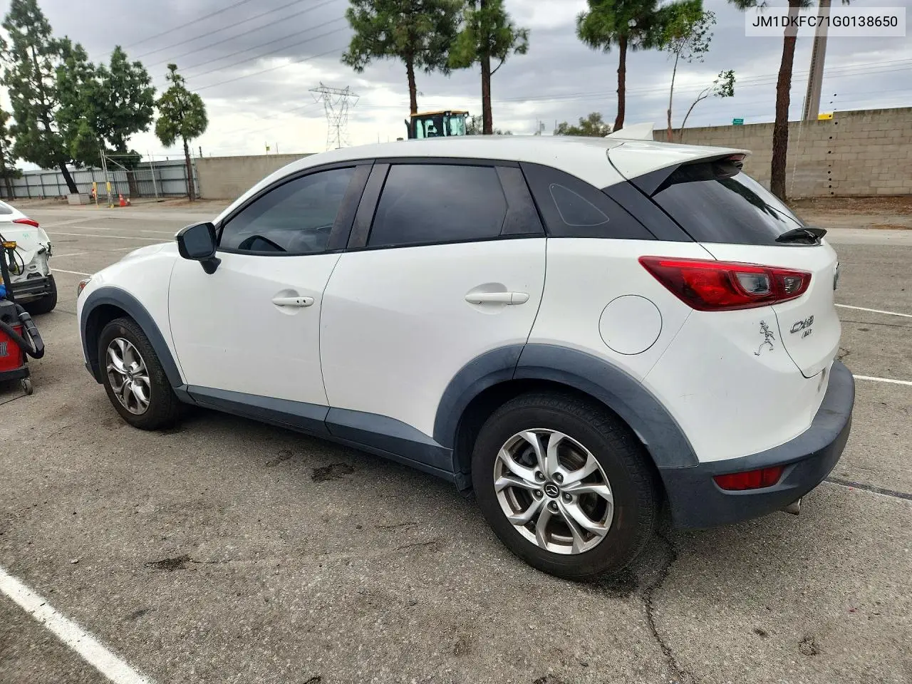 2016 MAZDA CX-3 VIN JM1DKFC71G0138650 — фото 2