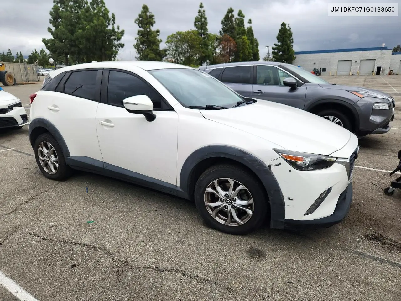 2016 MAZDA CX-3 VIN JM1DKFC71G0138650 — фото 4