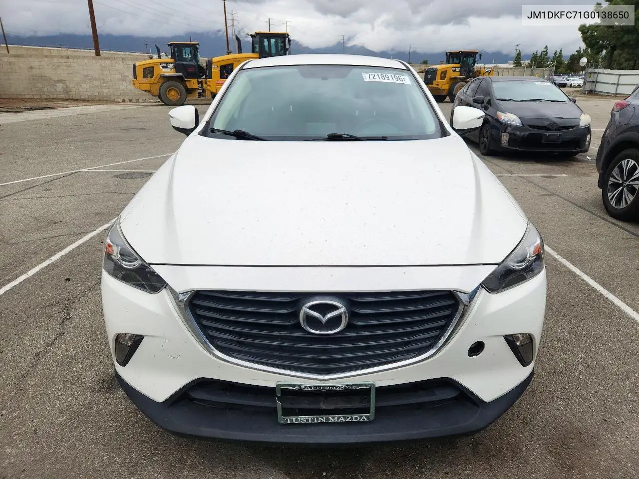 2016 MAZDA CX-3 VIN JM1DKFC71G0138650 — фото 5