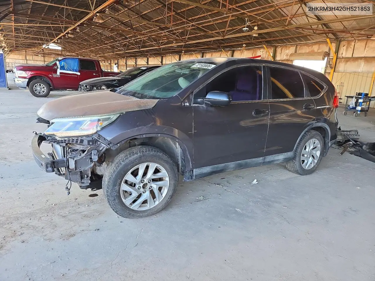 HONDA CR-V 2016, VIN 2HKRM3H42GH521853