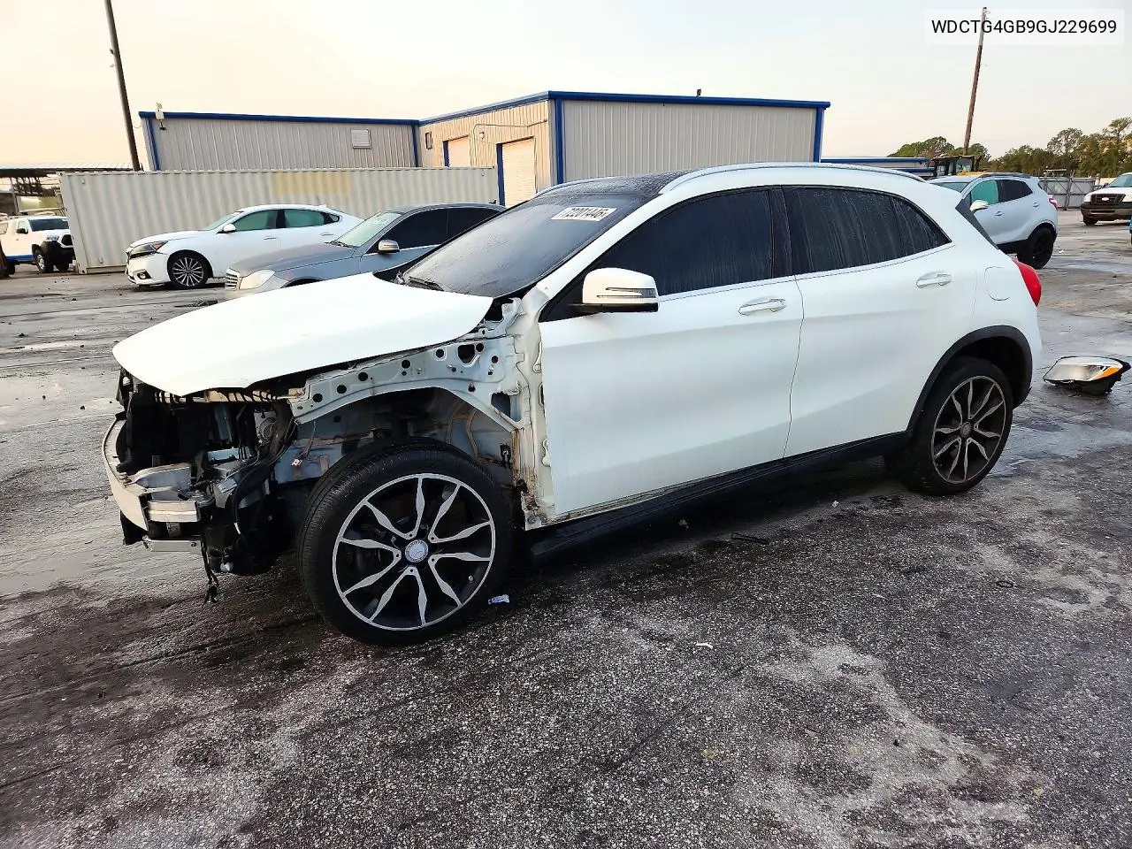 MERCEDES GLA-KLASSE 2016, VIN WDCTG4GB9GJ229699