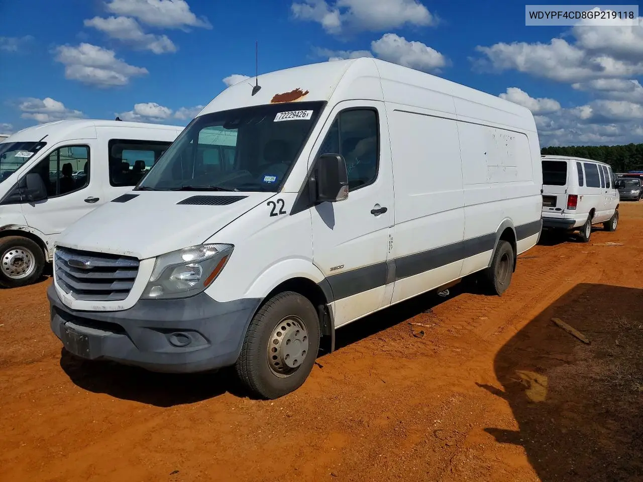 N/A N/A 2016, VIN WDYPF4CD8GP219118