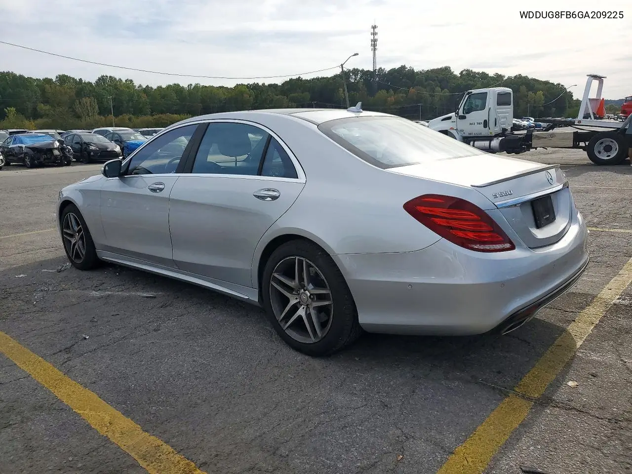2016 MERCEDES S-KLASSE VIN WDDUG8FB6GA209225 — фото 2
