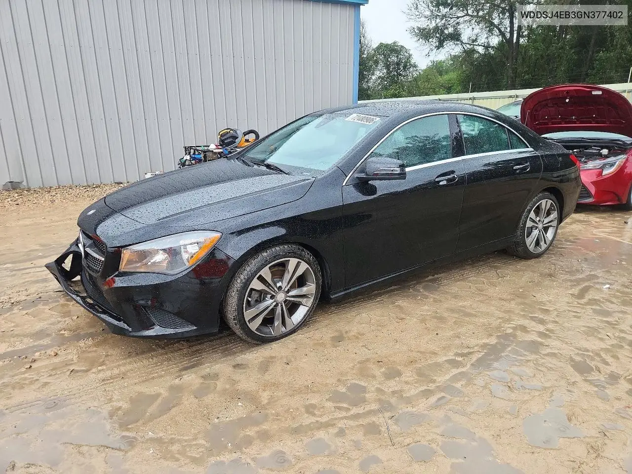 MERCEDES CLA-KLASSE 2016, VIN WDDSJ4EB3GN377402