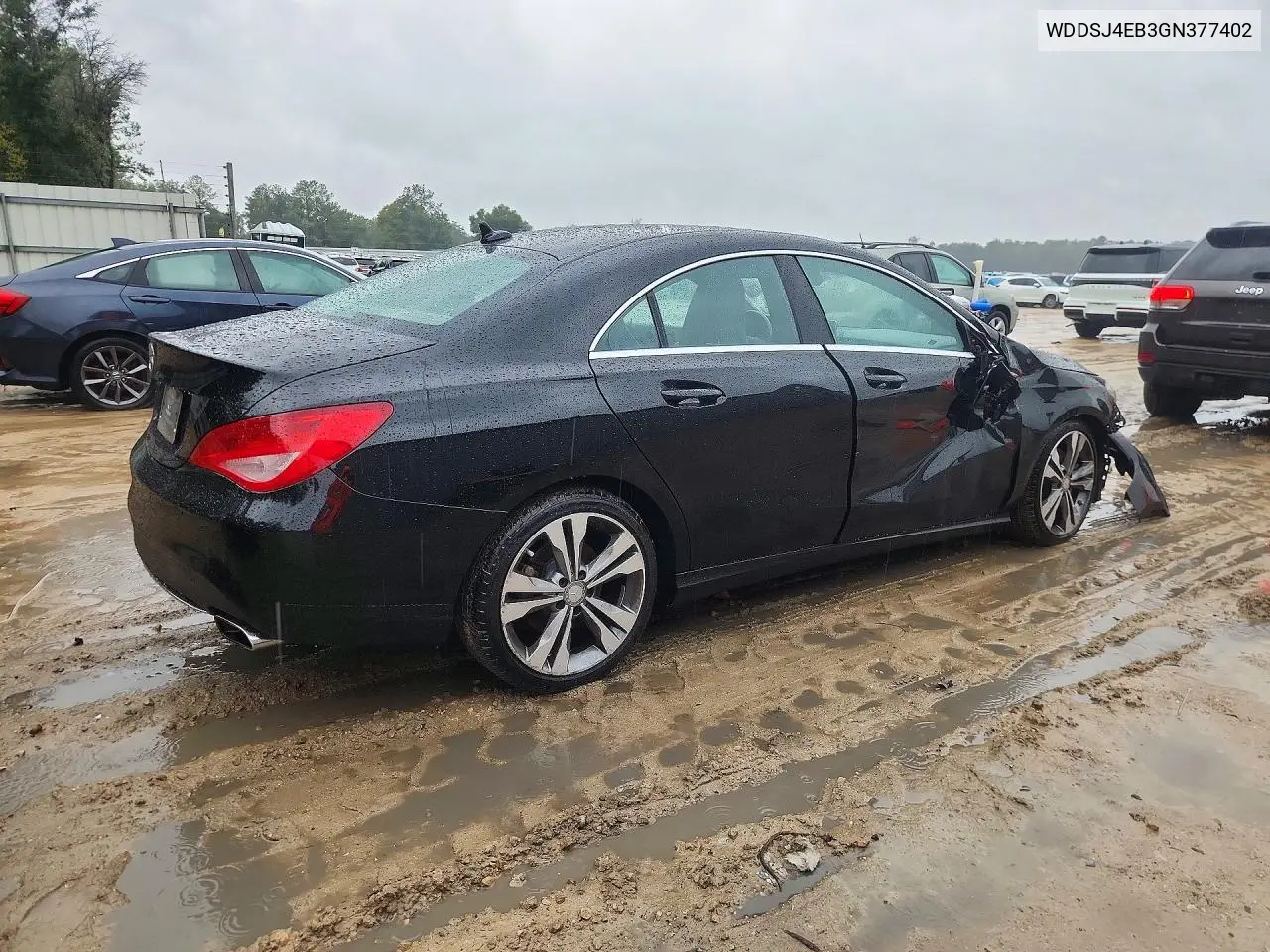 2016 MERCEDES CLA-KLASSE VIN WDDSJ4EB3GN377402 — фото 3