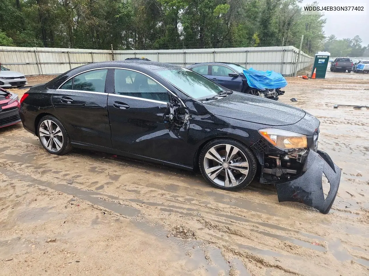 2016 MERCEDES CLA-KLASSE VIN WDDSJ4EB3GN377402 — фото 4
