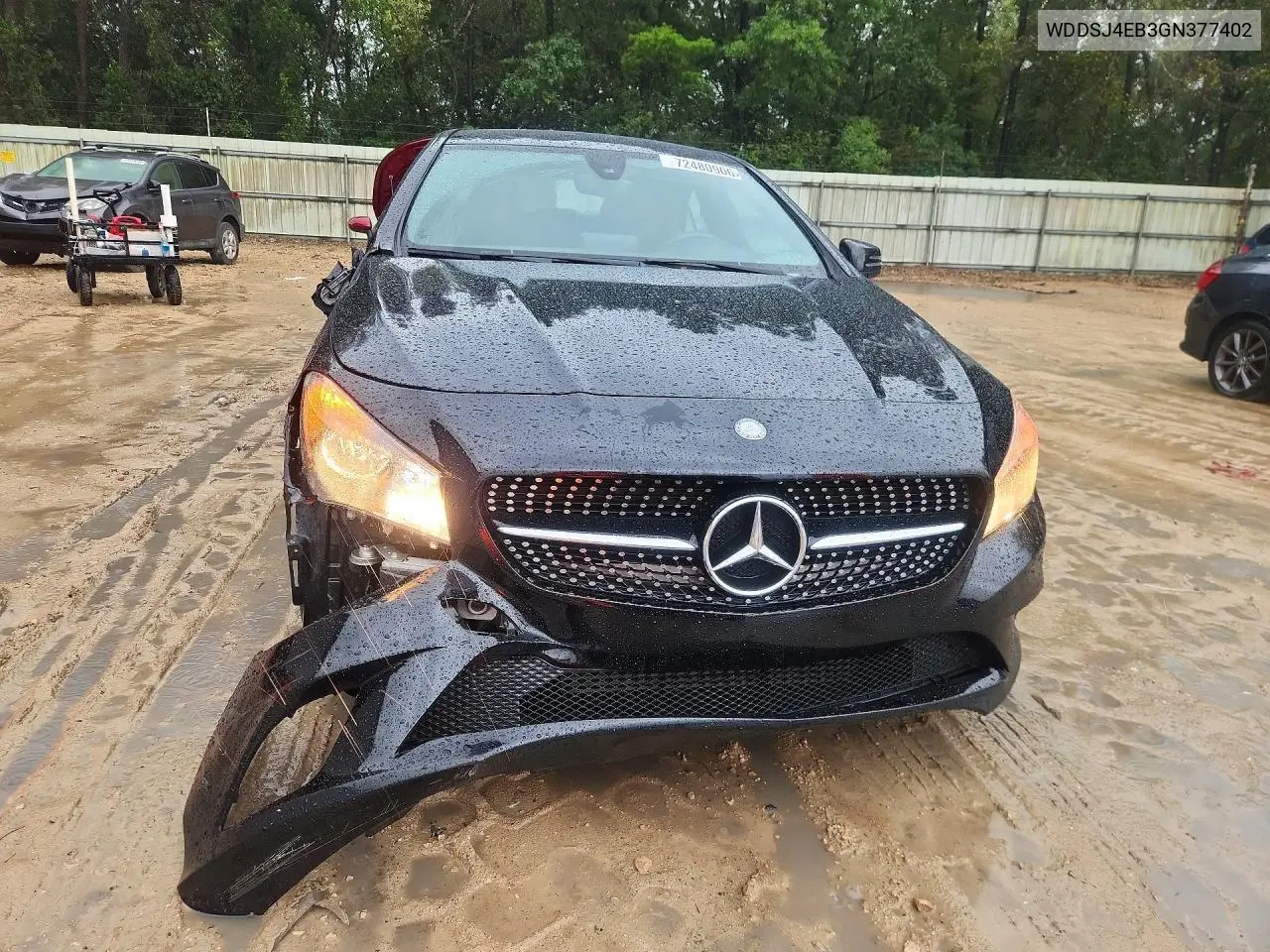 2016 MERCEDES CLA-KLASSE VIN WDDSJ4EB3GN377402 — фото 5