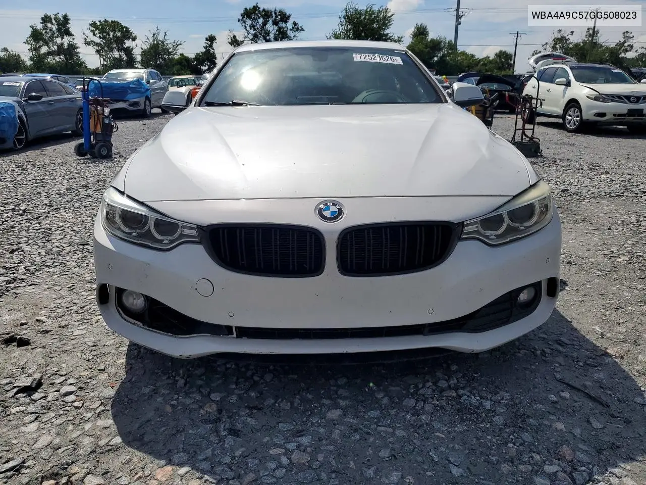 2016 BMW 4ER VIN WBA4A9C57GG508023 — фото 5