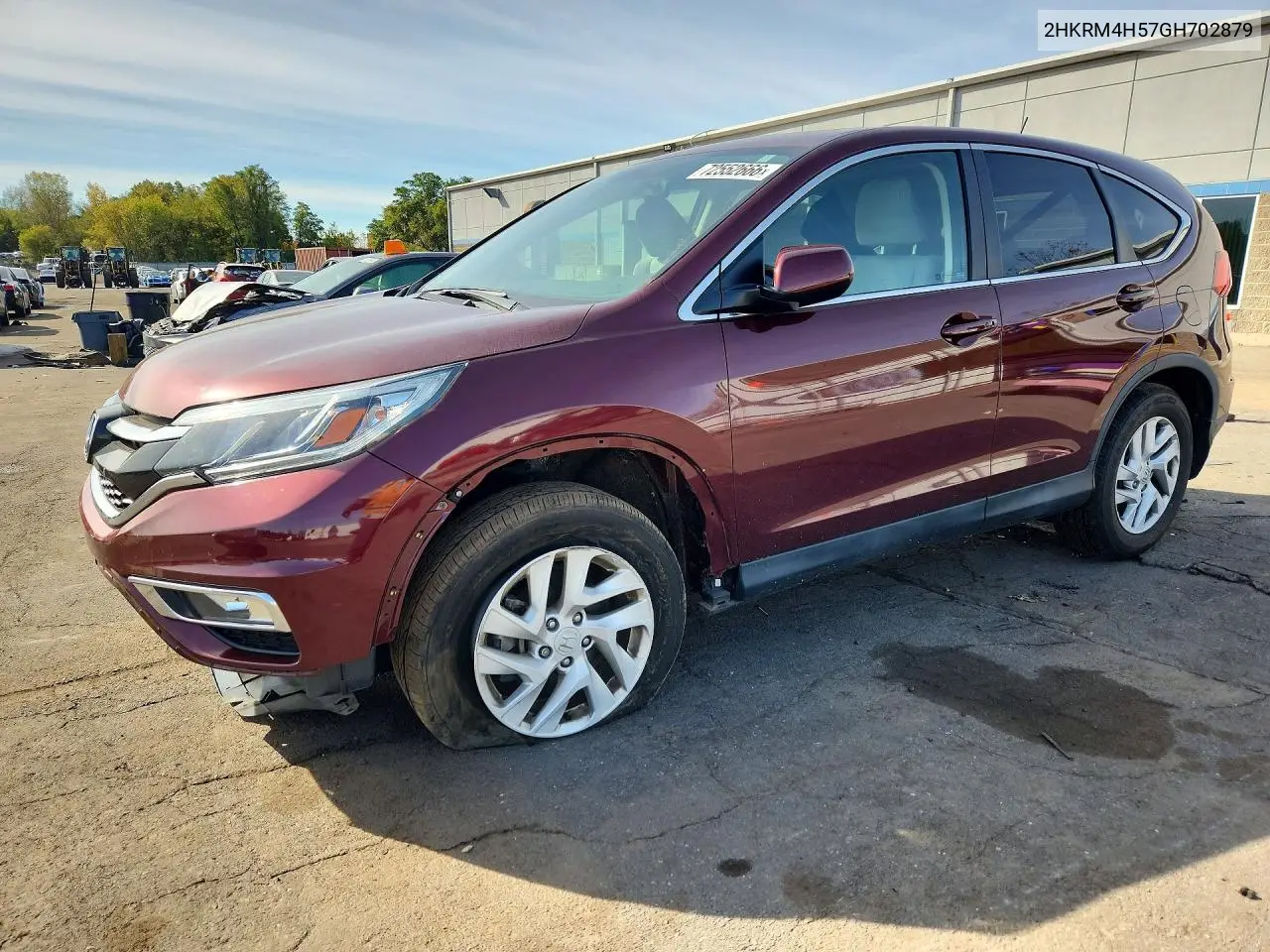 HONDA CR-V 2016, VIN 2HKRM4H57GH702879