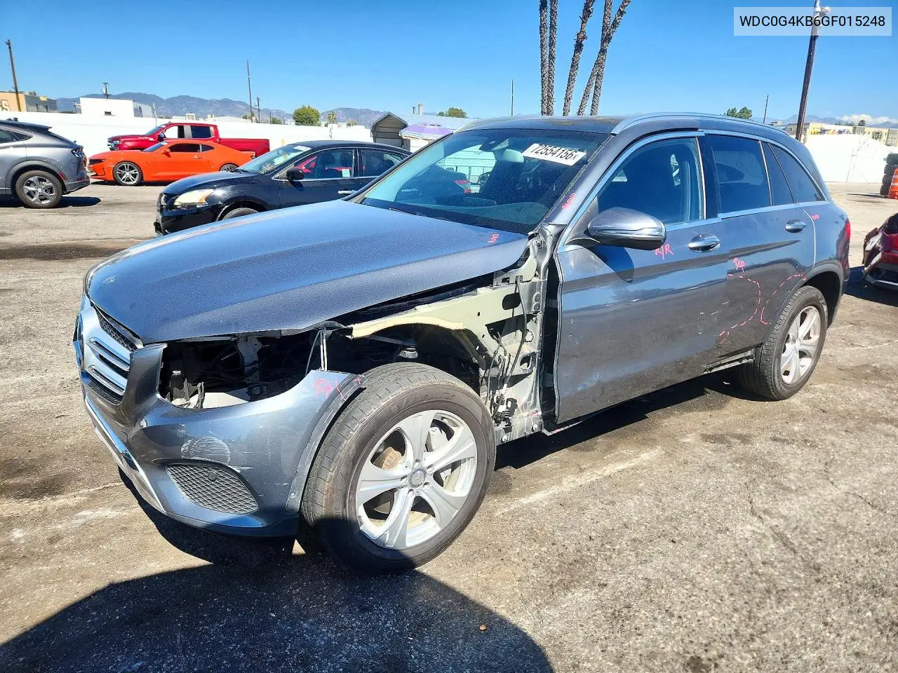 MERCEDES GLC 2016, VIN WDC0G4KB6GF015248
