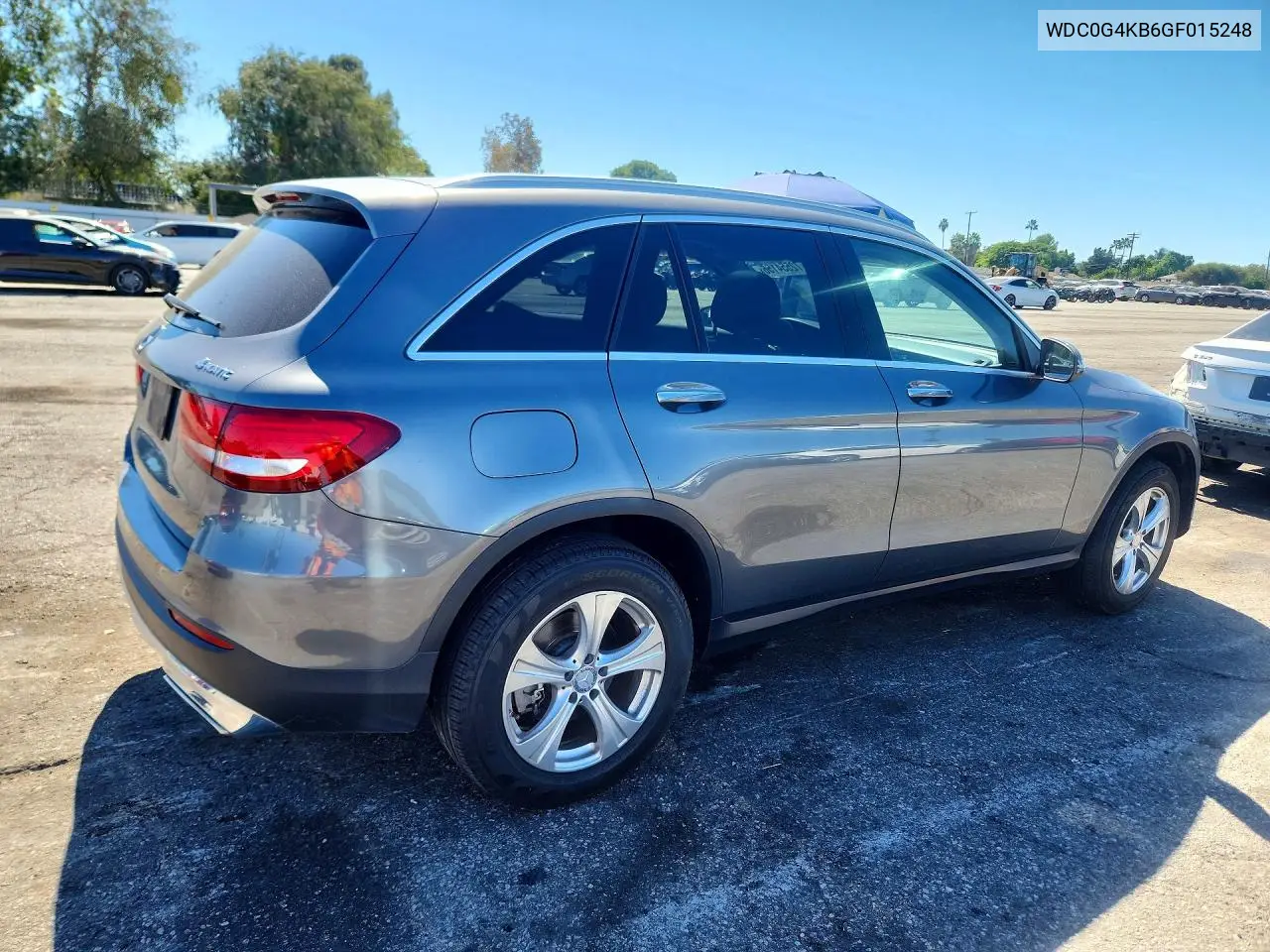 2016 MERCEDES GLC VIN WDC0G4KB6GF015248 — фото 3