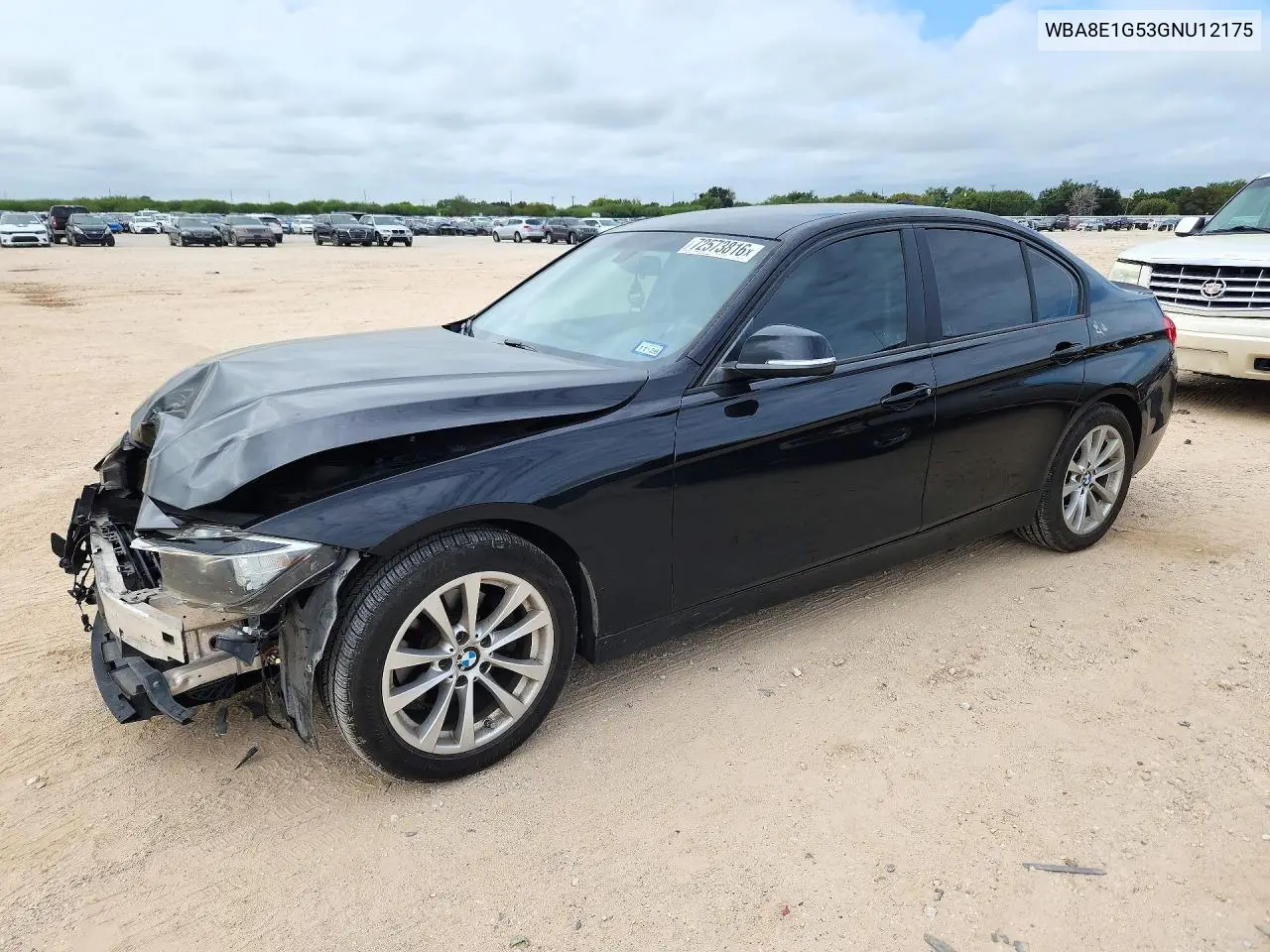 BMW 3ER 2016, VIN WBA8E1G53GNU12175