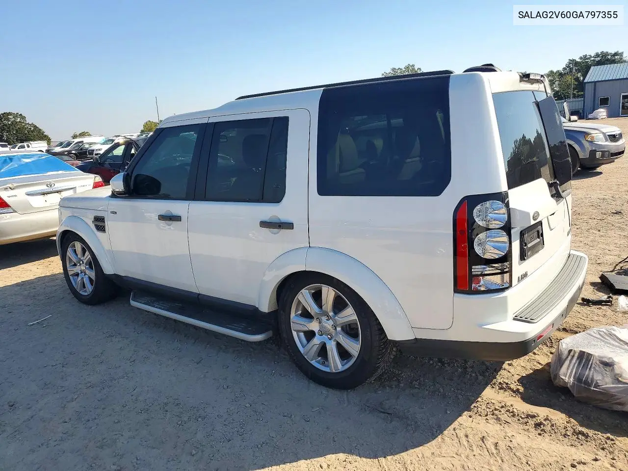 2016 LAND ROVER LR4 VIN SALAG2V60GA797355 — фото 2