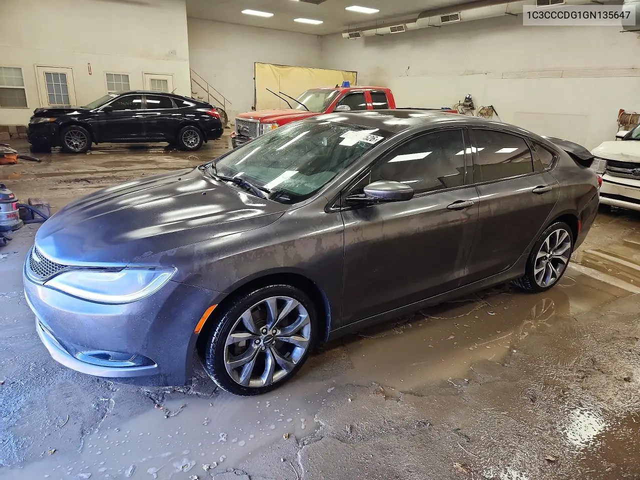 CHRYSLER 200 2016, VIN 1C3CCCDG1GN135647
