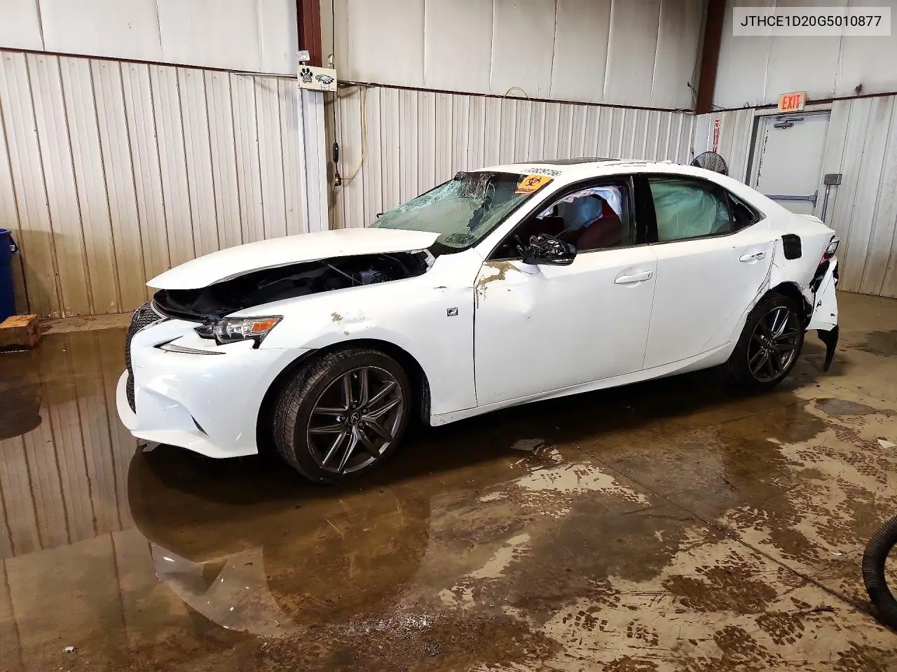 LEXUS IS 2016, VIN JTHCE1D20G5010877