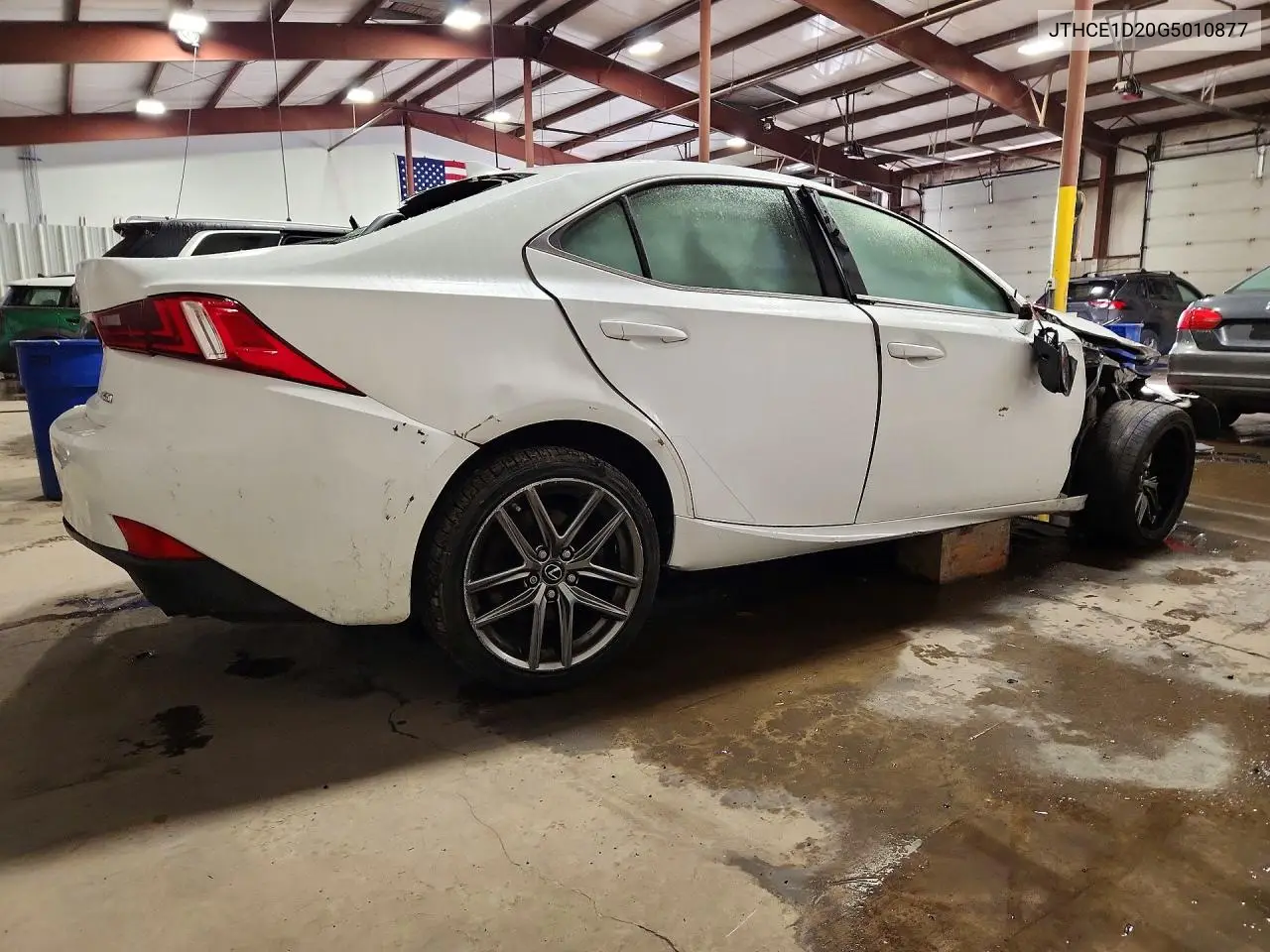 2016 LEXUS IS VIN JTHCE1D20G5010877 — фото 3
